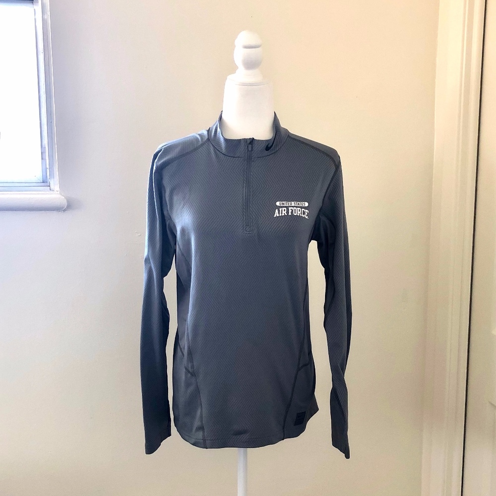 Nike Pro Hyperwarm Pullover Zip Size Medium